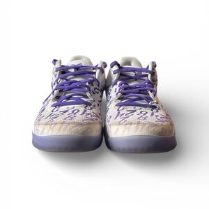 Nike Kobe 8 Purple Graffiti Low-Top Sneakers – Youth Size 4